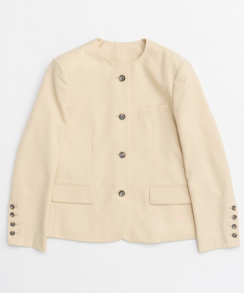 MAISON SPECIAL（メゾンスペシャル） ジャケット ノーカラージャケット