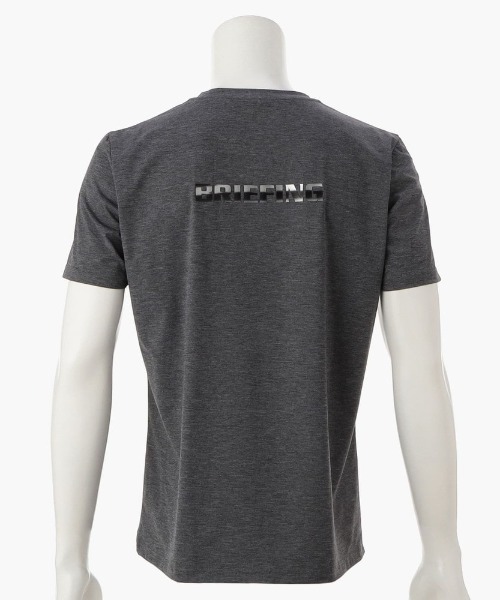 BRIEFING グレー Tシャツ 半袖 BRIEFING 「BRIEFING」 半袖Tシャツ M グレー メンズ : ZOZOTOWN