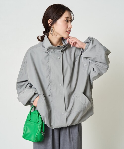 FREAK'S STORE アウタージャケット FREAK'S STORE ブルゾン アウター 限定展開 スタンドカラー