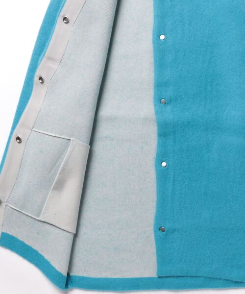 「ELENDEEK」 ニットカーディガン 01 ブラック レディース_画像3