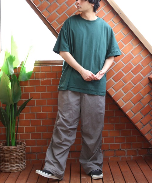 willfully ナイロンパラシュートパンツ カーゴパンツ セール】【PAIRMANON STREET】パラシュートパンツ ナイロン
