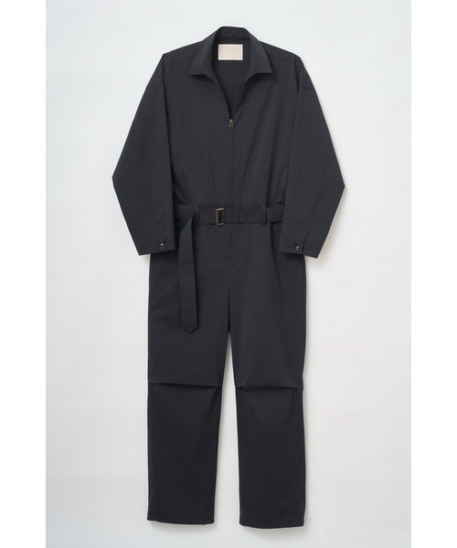 TROVE黒 ジャンプスーツ TROVE オールインワン / WOOL LINEN JUMP SUIT メンズ