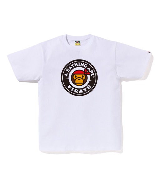 A BATHING APE（アベイシングエイプ） tシャツ MILO PIRATE TEE メンズ 