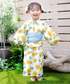 浴衣 「リンク/3点セット」アプレのはんなり浴衣_ジュニア対応 キッズ 子供 女の子 関連画像3