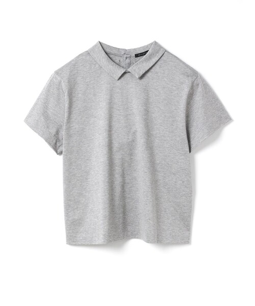 新品　未使用　タグ付き　ミズイロインド　Tシャツ　襟付き mizuiroind tシャツ mizuiro ind 襟付きTシャツ レディース