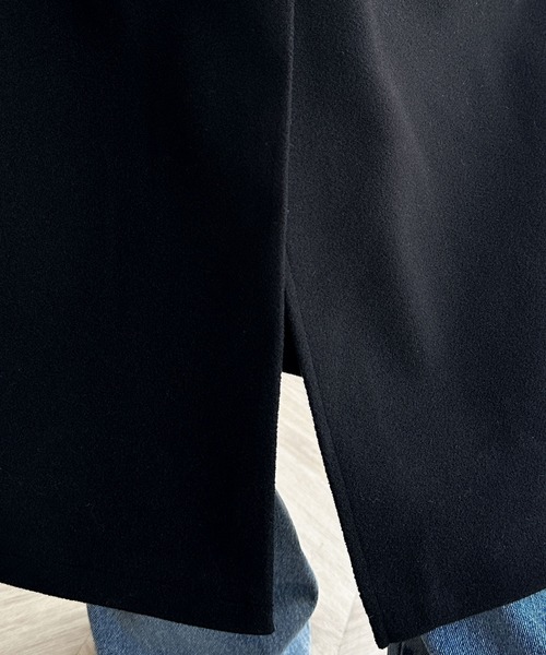 「classicalelf」 チェスターコート MEDIUM ブラック レディース_画像3