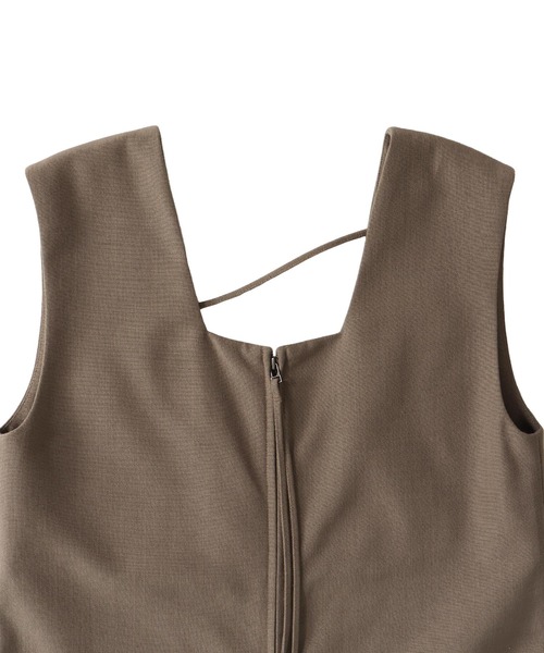 DRESSLAVE（ドレスレイブ） オールインワン square neck boxy all in