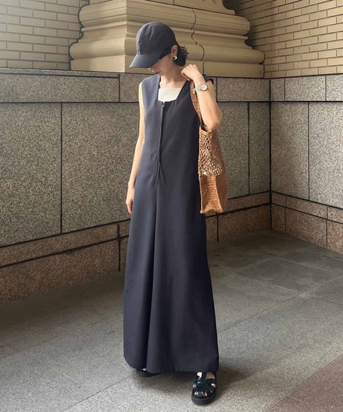 DRESSLAVE（ドレスレイブ） オールインワン square neck boxy all in