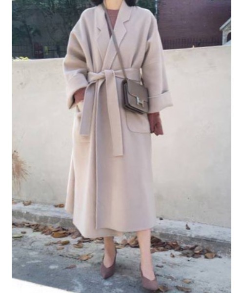 「MAISON BREEZE」 チェスターコート 3 アイボリー レディース_画像2