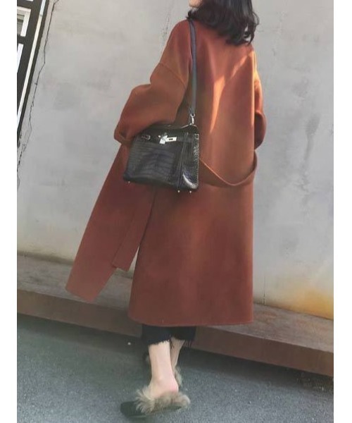 「MAISON BREEZE」 チェスターコート 3 アイボリー レディース_画像6