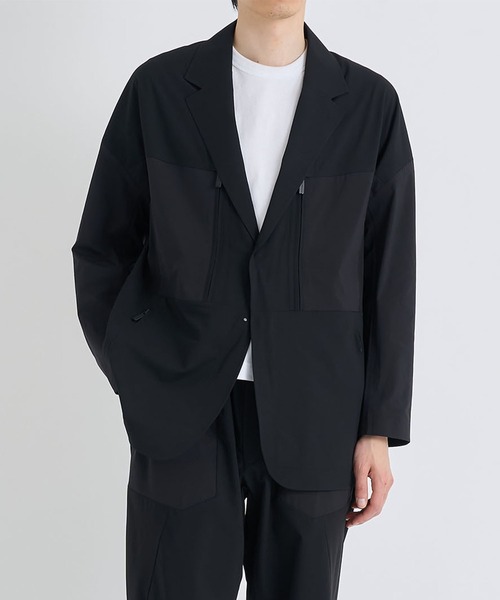 White Mountaineering BLK テーラードジャケット 黒 WHITE MOUNTAINEERING（ホワイトマウンテニアリング） ジャケット