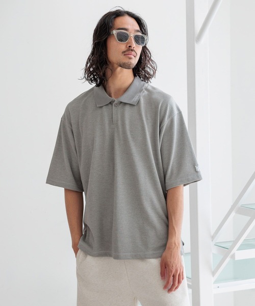 HEREIAM uvカット ポロシャツ 「HEREIAM MEN」吸水速乾＆UV/DRYMIXポロ