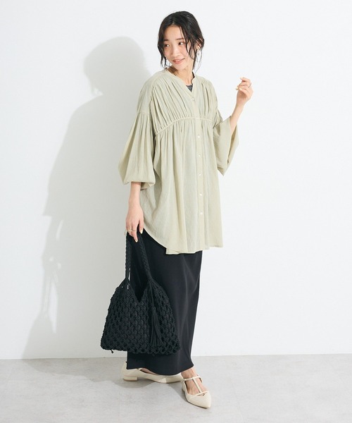 CRAFT STANDARD BOUTIQUE ブラウス シャツ ヴィンテージボイル