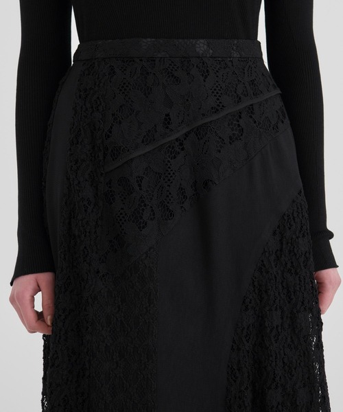 RITAN（リタン） スカート 「RITAN/リタン」Slant Asym Lace Skirt