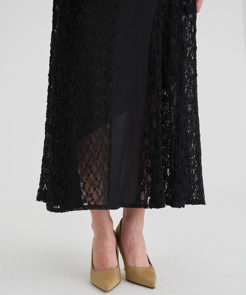 RITAN（リタン） スカート 「RITAN/リタン」Slant Asym Lace Skirt