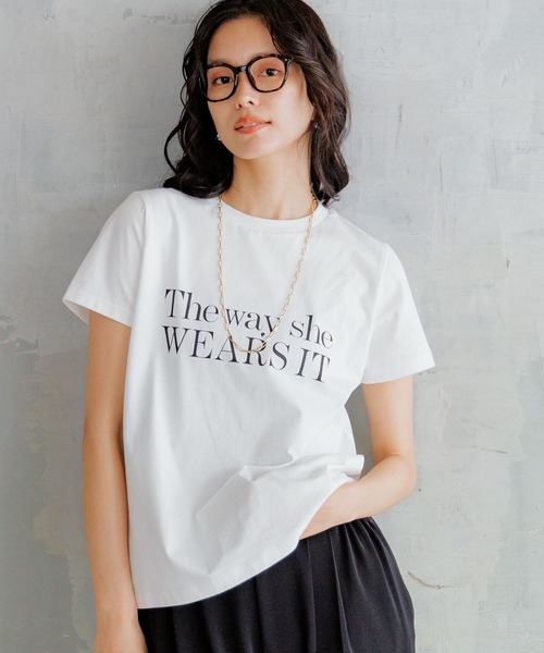tシャツ BARNYARDSTORM / キレイめロゴT レディース