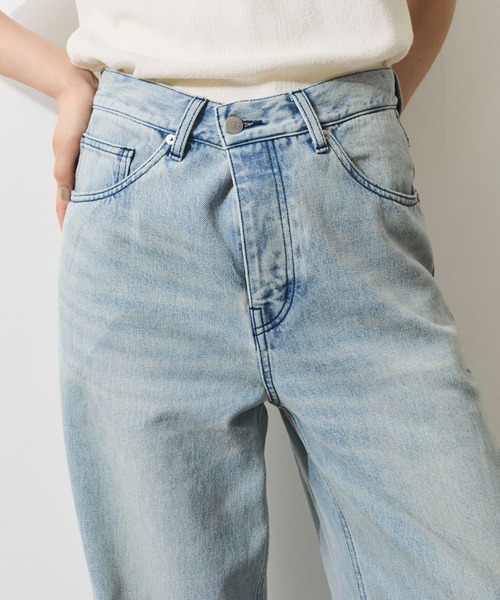 ADAM ET ROPE' ジーンズ デニム デニムパンツ 「WEB限定」ワイド