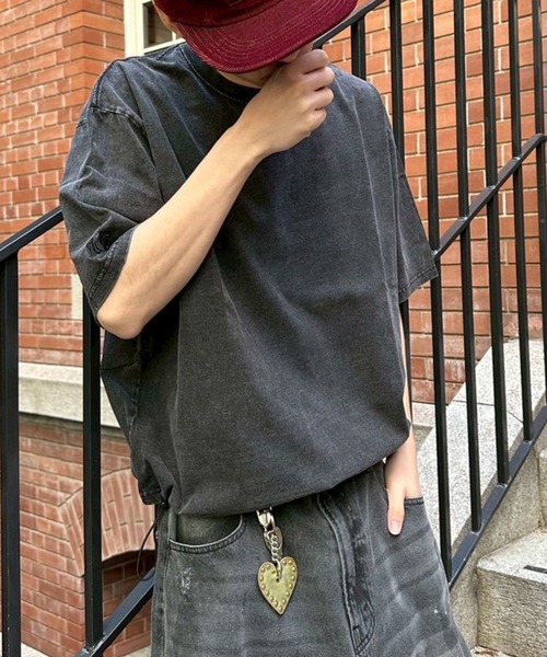 ティレティレ出品 kutir（クティール） tシャツ VINTAGELIKE DRAWCORD TEE／ヴィンテージ