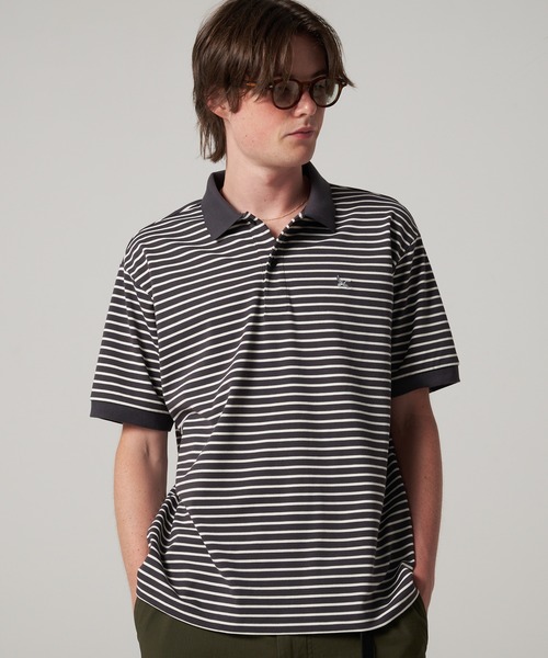 Eddie Bauer ポロシャツ ボーダー ピケ メンズ : ZOZOTOWN Yahoo