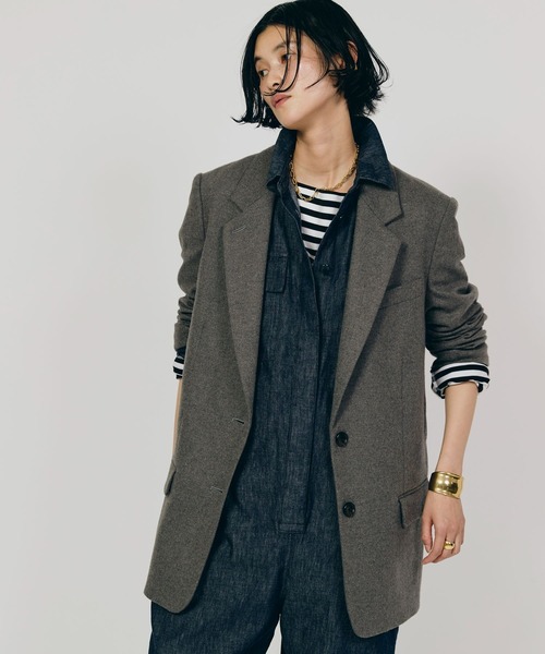 Curensology（カレンソロジー） テーラードジャケット FREE グレー