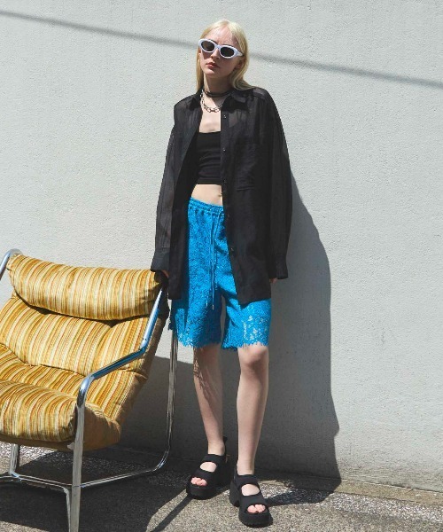 MAISON SPECIAL（メゾンスペシャル） パンツ Lace Shorts/レースハーフ