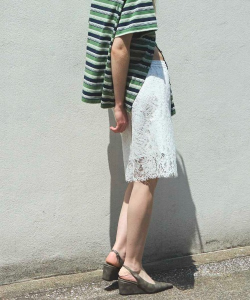 MAISON SPECIAL（メゾンスペシャル） ハーフパンツ パンツ Lace Shorts