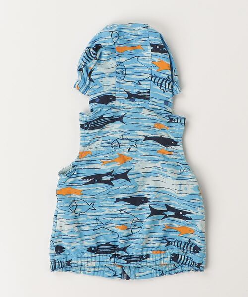 patagonia 「patagonia」 「KIDS」ベスト 6-12M ブルー キッズ