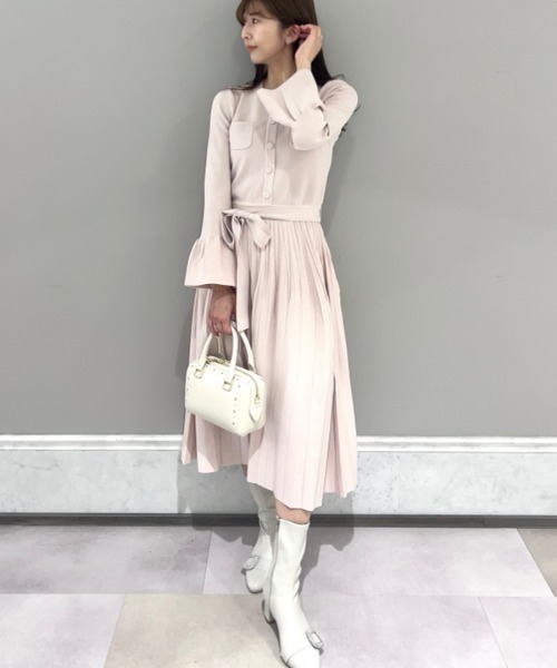 MK様 ニットワンピ 36ピンク CELFORD（セルフォード） ニットワンピース 36 ピンク レディース