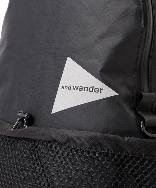 and wander 「and wander」 リュック F ブラック メンズ