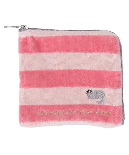 kate spade NEW YORK ハンカチ ファスナー付きタオル レディース