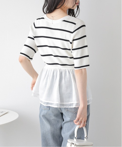 シアーフリルドッキングトップス レディース : ZOZOTOWN Yahoo!店