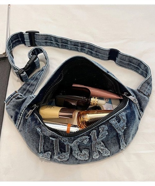 【新品】  Jeans ボディバッグ ウエストポーチ COO+i（クーイ） ウエストポーチ ウエストバッグ デカロゴ デニム