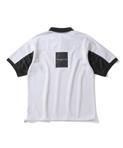 MARK & LONA ポロシャツ 46 MARK&LONA 「MARK & LONA」 半袖ポロシャツ 46 ブラック メンズ