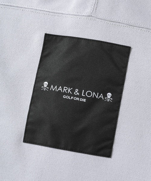 MARK & LONA ブラックポロシャツ L ハワイ限定商品　新品未使用 MARK&LONA 「MARK & LONA」 半袖ポロシャツ 46 ブラック メンズ