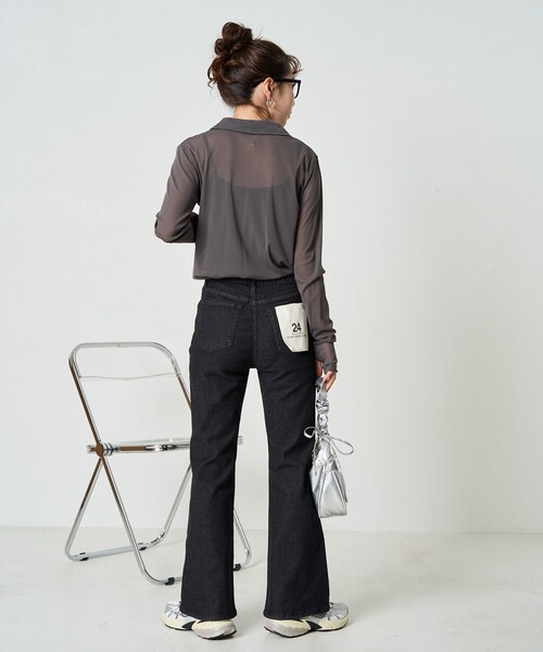 FREAK'S STORE 「FREAK'S STORE」 ブーツカットデニムパンツ 24