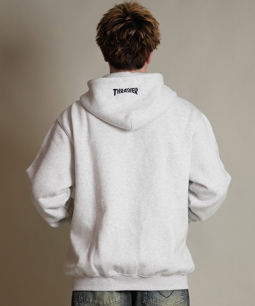 THRASHER（スラッシャー） パーカー ジップアップ パーカー スウェット