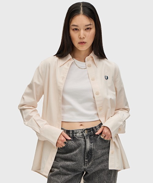 ブラウス シャツ Button Down Shirt レディース