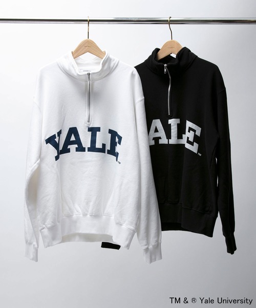 Johnbull（ジョンブル） トレーナー スウェット YALE ハーフジップ