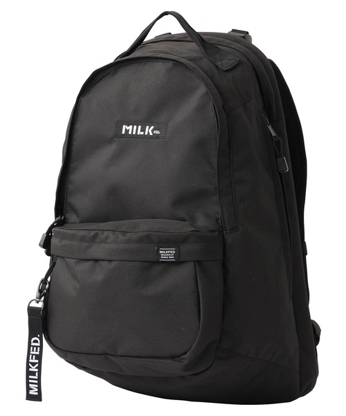 MILKFED. ブラック リュック MILKFED. 「MILKFED.」 リュック ONE SIZE ブラック レディース
