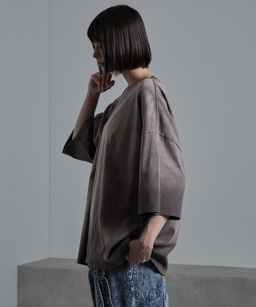 「cussil」 半袖Tシャツ L ネイビー メンズ