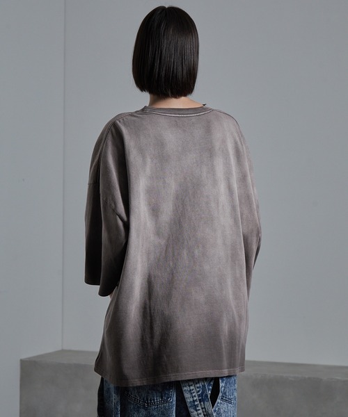 「cussil」 半袖Tシャツ L ネイビー メンズ