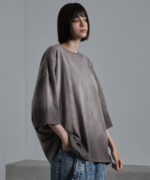 「cussil」 半袖Tシャツ L ネイビー メンズ