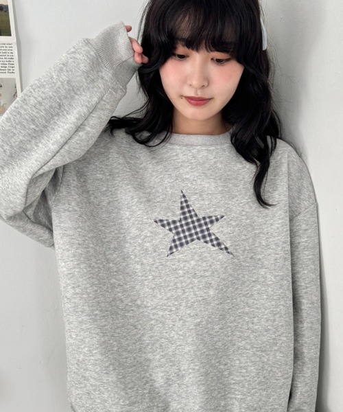 レディース❤️ニット　セーター　トレーナー　スウェット　タートルネック タートルネック スウェット（柄：チェック）の商品一覧 通販 - Yahoo