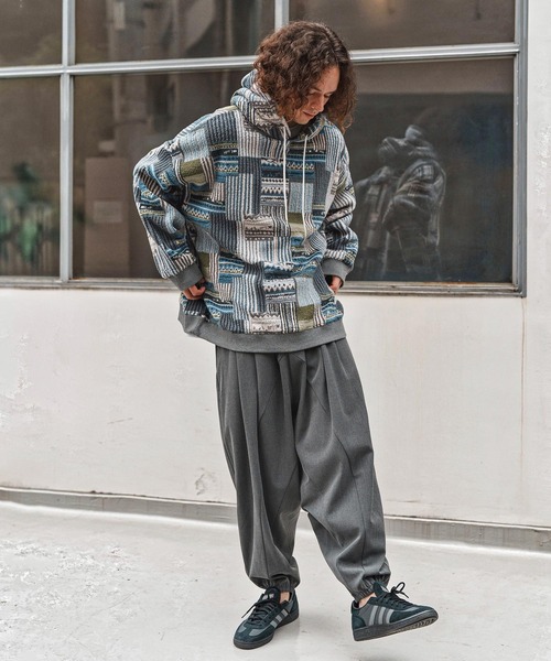 CAMBIO（カンビオ） パンツ mp13946-Slacks Fabric Sarrouel Pants