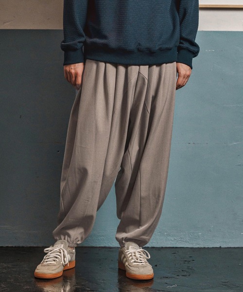 CAMBIO（カンビオ） パンツ mp13946-Slacks Fabric Sarrouel Pants