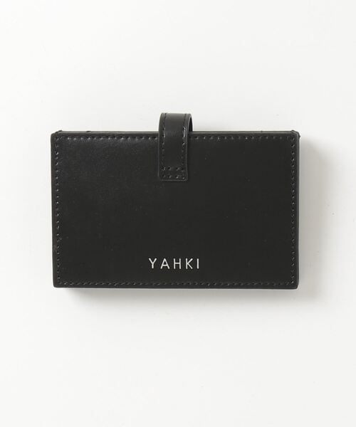 「YAHKI」 カードケース - ブラック レディース