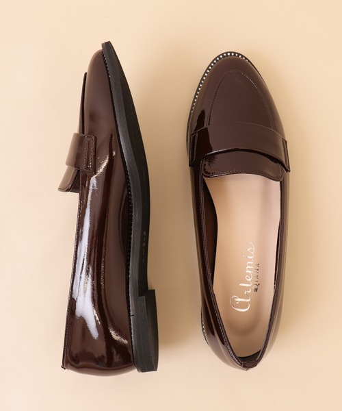 artemis by DIANA（アルテミス by ダイアナ） ローファー エナメル