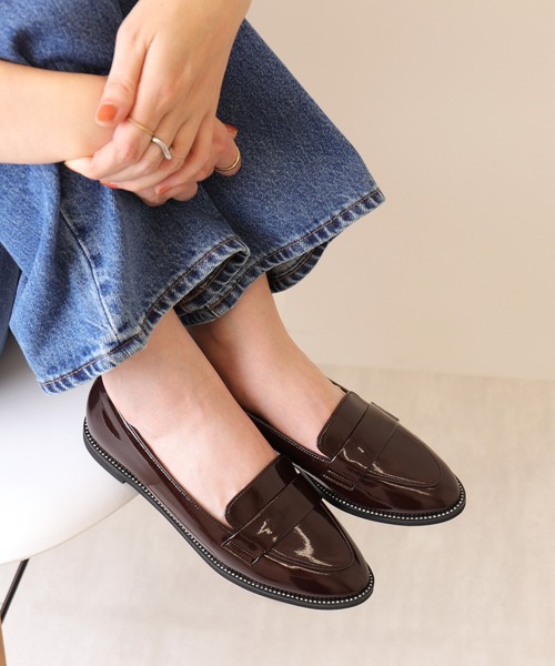 artemis by DIANA（アルテミス by ダイアナ） ローファー エナメル