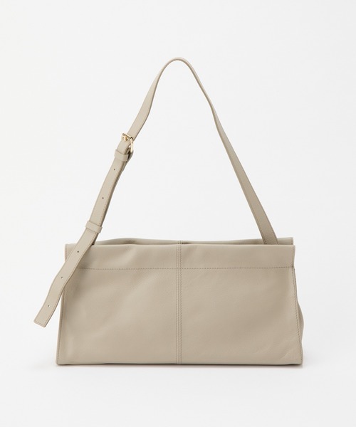 美品　ラシット　レザーバッグ russet｜【名品】ソフトレザーラウンドビッグショルダーバッグ