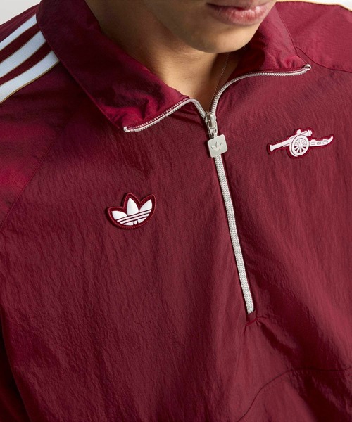 ✩タグ付き未使用品・超希少✩ adidas アーセナル ハーフジップ ジャケット adidas ジャージ アーセナル テラスアイコン ハーフジップ
